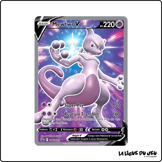Promo - Pokemon - Épée et Bouclier Promo - Mewtwo V SWSH229