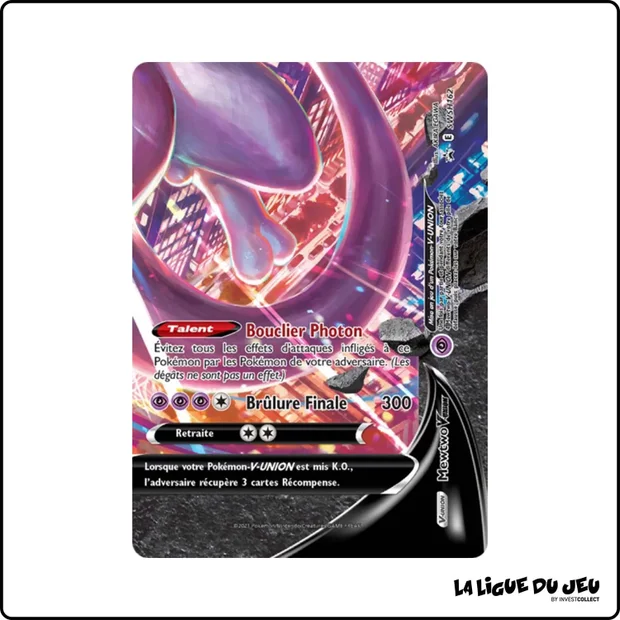 Promo - Pokemon - Épée et Bouclier Promo - Mewtwo V-UNION SWSH162