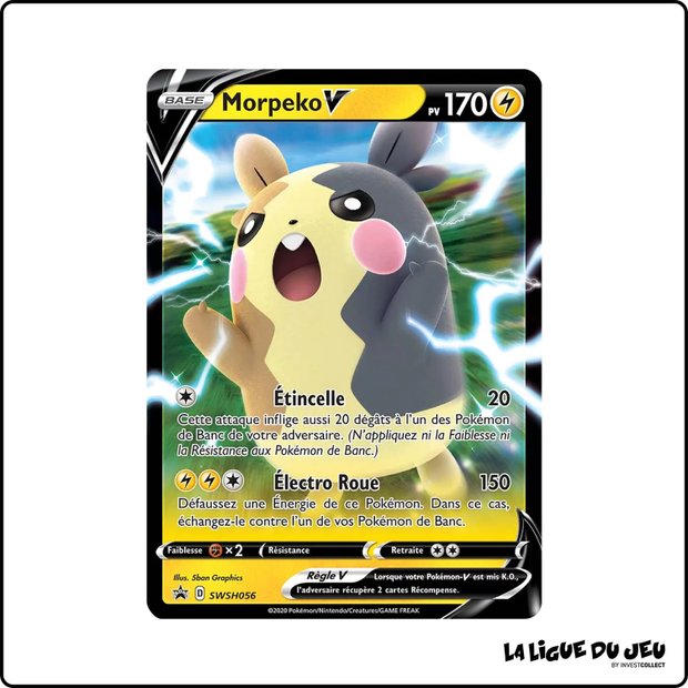 Promo - Pokemon - Épée et Bouclier Promo - Morpeko V SWSH056