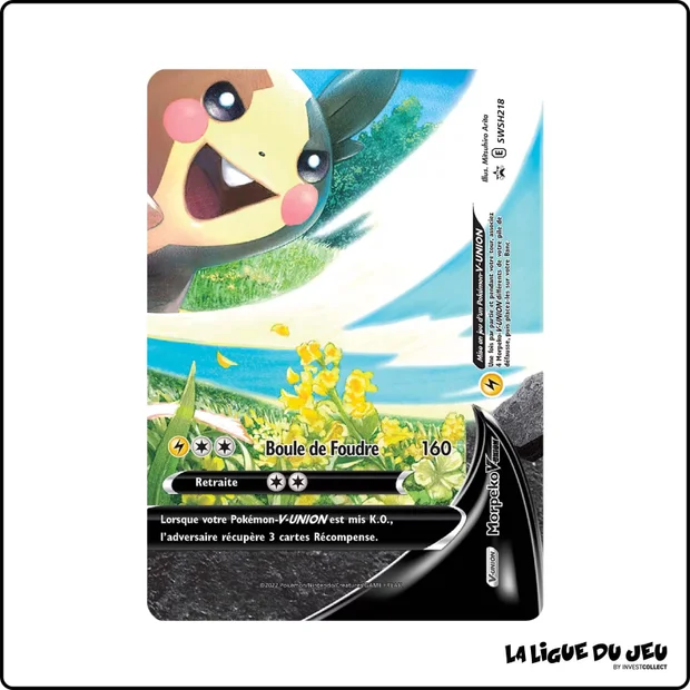 Promo - Pokemon - Épée et Bouclier Promo - Morpeko V-UNION SWSH218