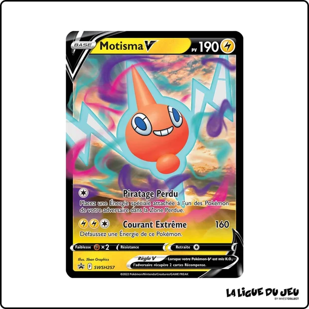Promo - Pokemon - Épée et Bouclier Promo - Motisma V SWSH257