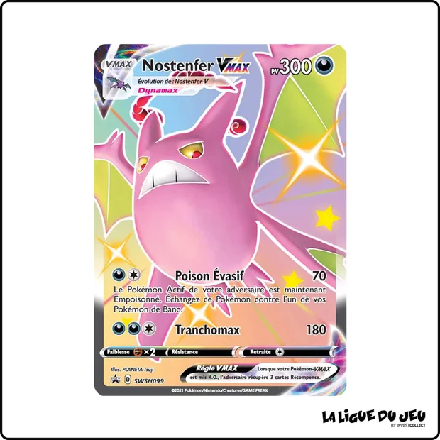 Promo - Pokemon - Épée et Bouclier Promo - Nostenfer VMAX SWSH099