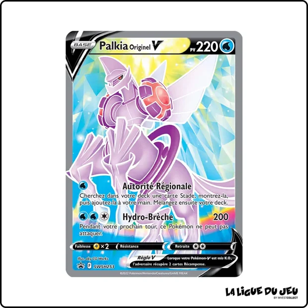 Promo - Pokemon - Épée et Bouclier Promo - Palkia Originel V SWSH253