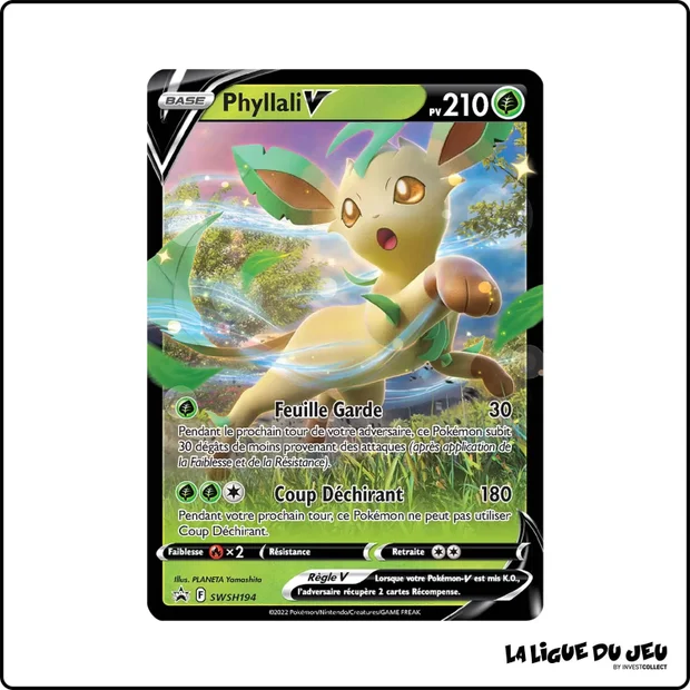 Promo - Pokemon - Épée et Bouclier Promo - Phyllali V SWSH194