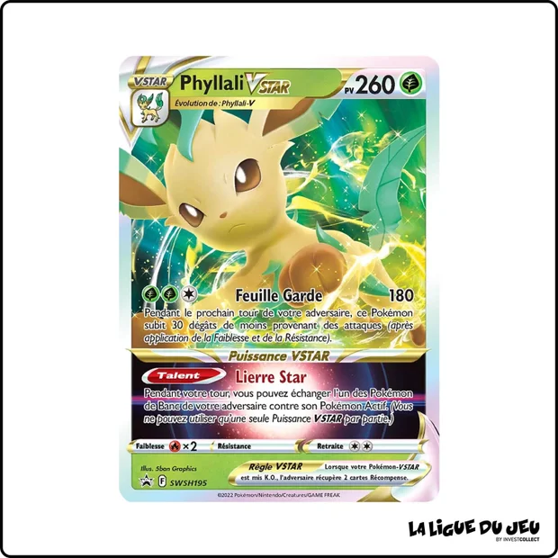 Promo - Pokemon - Épée et Bouclier Promo - Phyllali VSTAR SWSH195