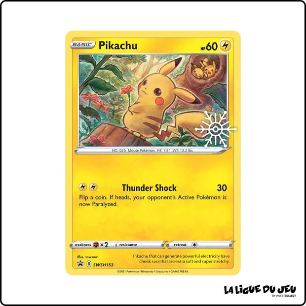 Promo - Pokemon - Épée et Bouclier Promo - Pikachu SWSH153