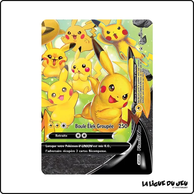 Promo - Pokemon - Épée et Bouclier Promo - Pikachu V-UNION SWSH142