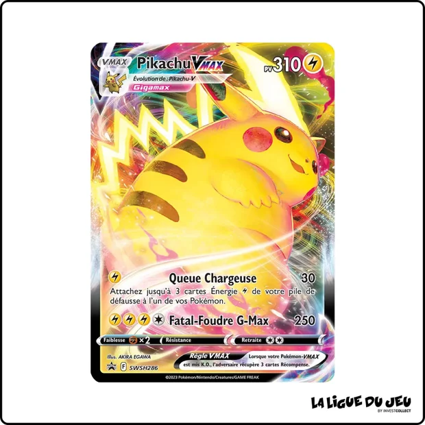 Promo - Pokemon - Épée et Bouclier Promo - Pikachu VMAX SWSH286