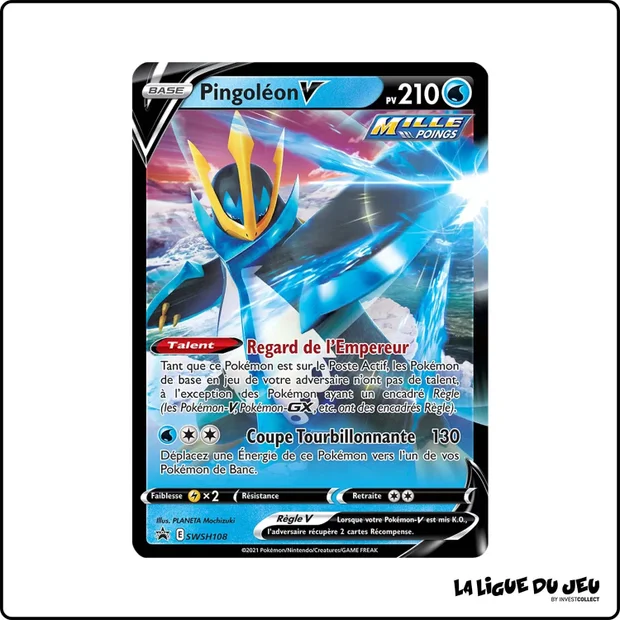Promo - Pokemon - Épée et Bouclier Promo - Pingoléon V SWSH108
