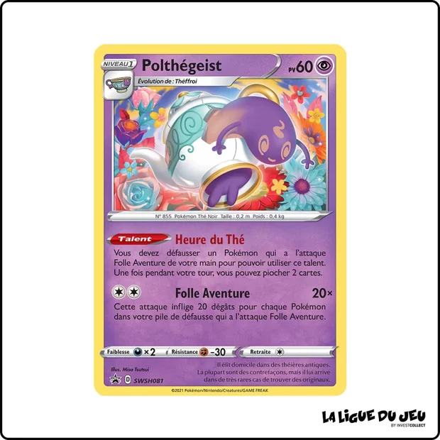 Promo - Pokemon - Épée et Bouclier Promo - Polthégeist SWSH081
