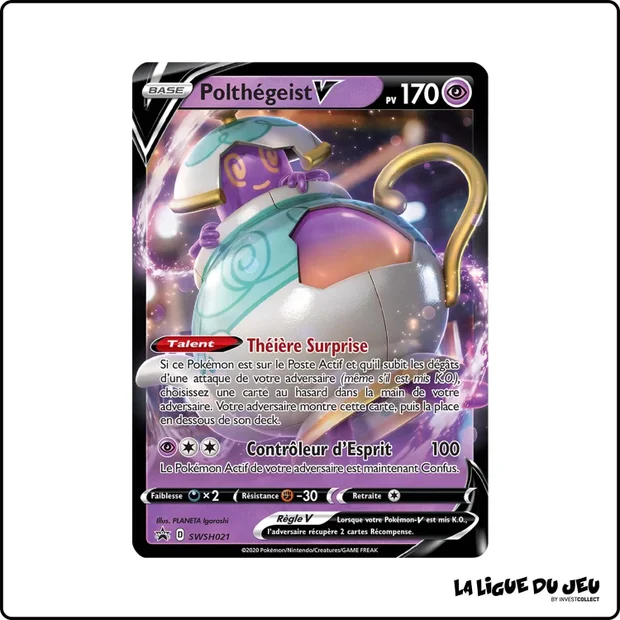 Promo - Pokemon - Épée et Bouclier Promo - Polthégeist V SWSH021