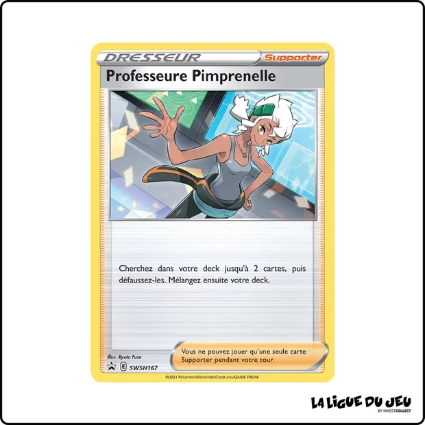 Promo - Pokemon - Épée et Bouclier Promo - Professeure Pimprenelle SWSH167
