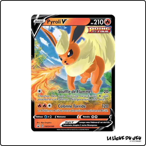 Promo - Pokemon - Épée et Bouclier Promo - Pyroli V SWSH149