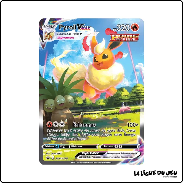 Promo - Pokemon - Épée et Bouclier Promo - Pyroli VMAX SWSH180