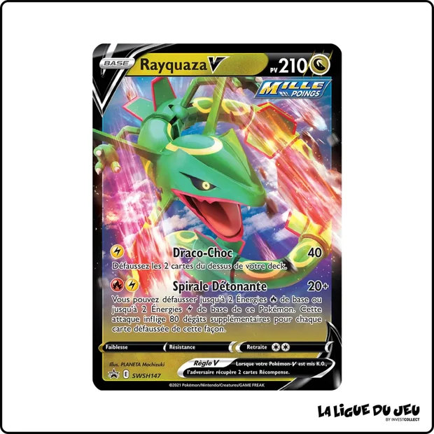 Promo - Pokemon - Épée et Bouclier Promo - Rayquaza V SWSH147