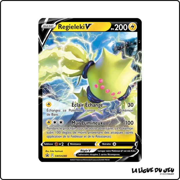 Promo - Pokemon - Épée et Bouclier Promo - Regieleki V SWSH280
