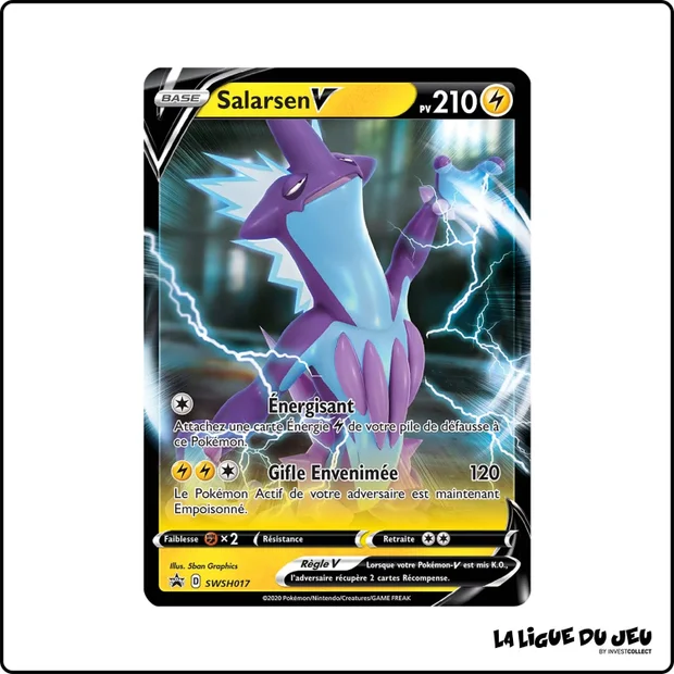 Promo - Pokemon - Épée et Bouclier Promo - Salarsen V SWSH017