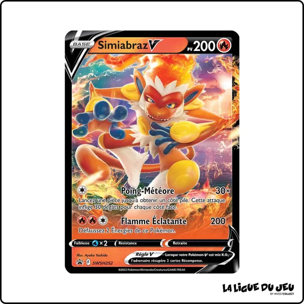 Promo - Pokemon - Épée et Bouclier Promo - Simiabraz V SWSH252