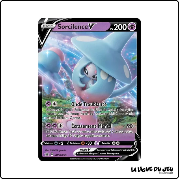 Promo - Pokemon - Épée et Bouclier Promo - Sorcilence V SWSH055