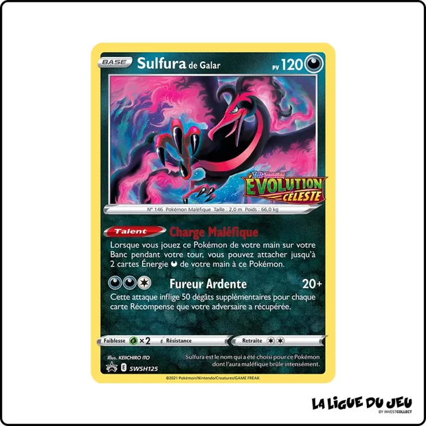 Promo - Pokemon - Épée et Bouclier Promo - Sulfura de Galar SWSH125