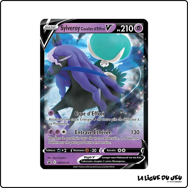 Promo - Pokemon - Épée et Bouclier Promo - Sylveroy Cavalier d'Effroi V SWSH131