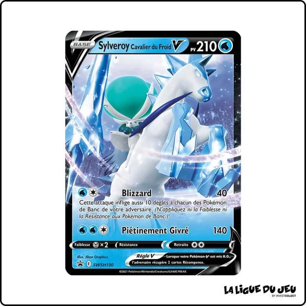Promo - Pokemon - Épée et Bouclier Promo - Sylveroy Cavalier du Froid V SWSH130