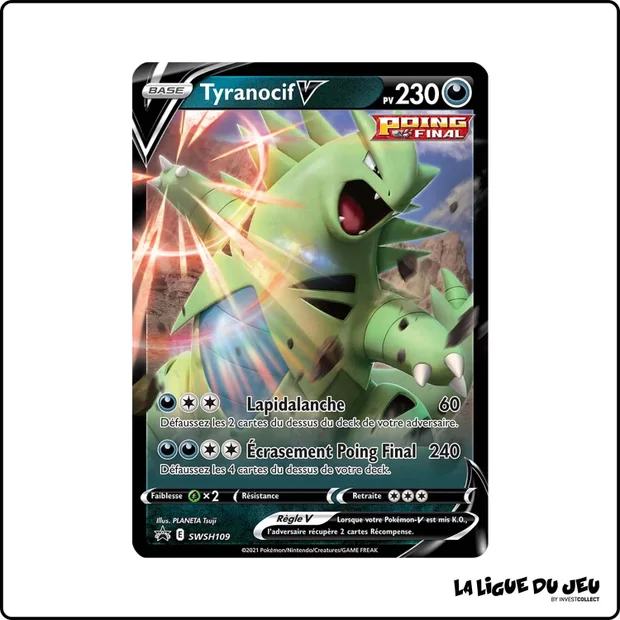 Promo - Pokemon - Épée et Bouclier Promo - Tyranocif V SWSH109