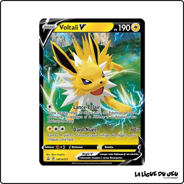 Promo - Pokemon - Épée et Bouclier Promo - Voltali V SWSH151