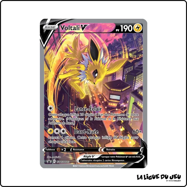 Promo - Pokemon - Épée et Bouclier Promo - Voltali V SWSH183