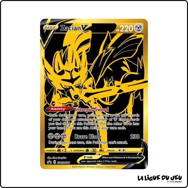 Promo - Pokemon - Épée et Bouclier Promo - Zacian V SWSH076