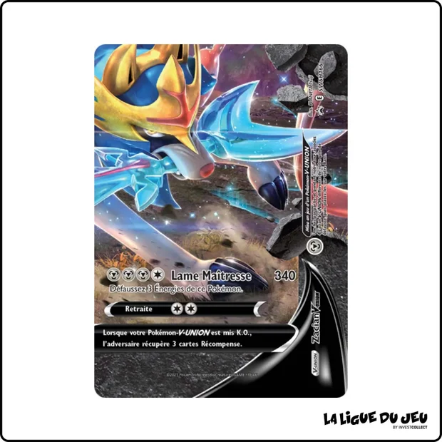 Promo - Pokemon - Épée et Bouclier Promo - Zacian V-UNION SWSH166