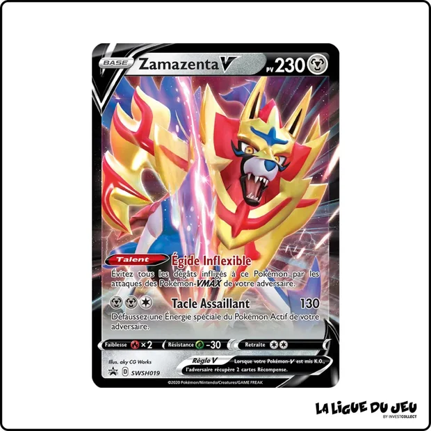 Promo - Pokemon - Épée et Bouclier Promo - Zamazenta V SWSH019