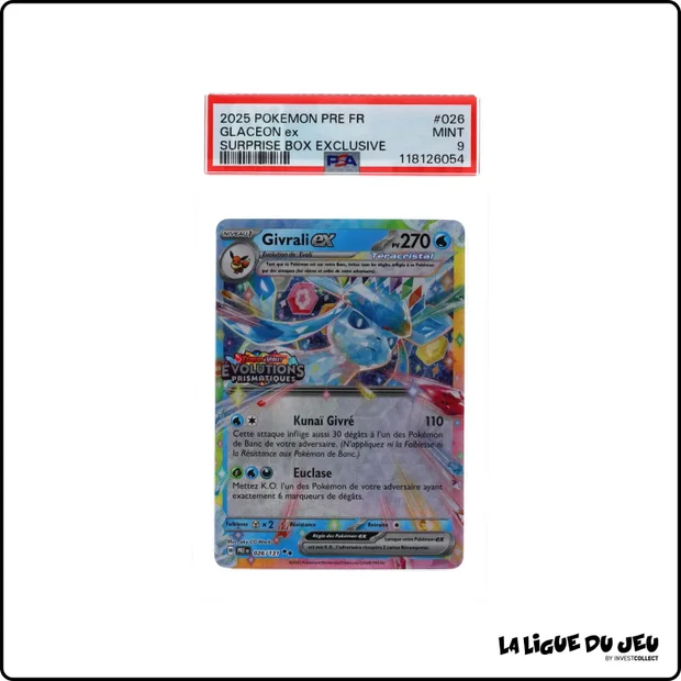 Promo - Pokemon - Givrali ex - Surprise Box Exclusive - 026/131 - PSA 9 - Français