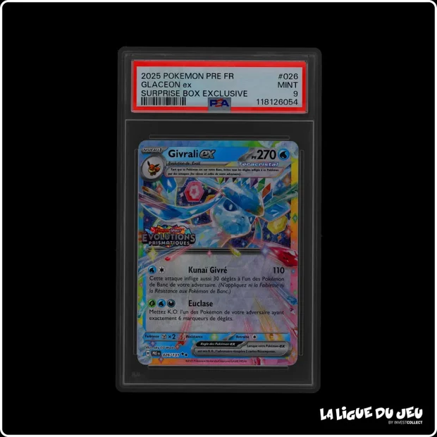 Promo - Pokemon - Givrali ex - Surprise Box Exclusive - 026/131 - PSA 9 - Français