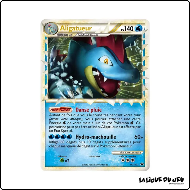 Promo - Pokemon - HeartGold SoulSilver Promo - Aligatueur HGSS07
