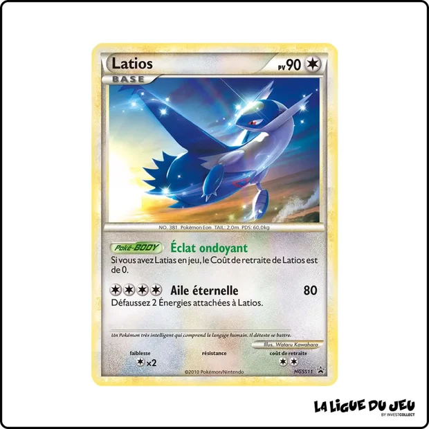 Promo - Pokemon - HeartGold SoulSilver Promo - Latios HGSS11