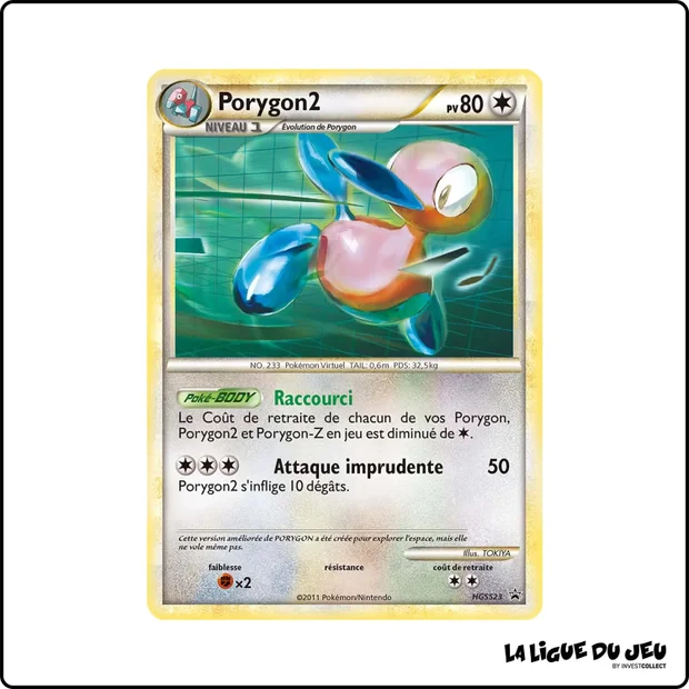 Promo - Pokemon - HeartGold SoulSilver Promo - Porygon2 HGSS23