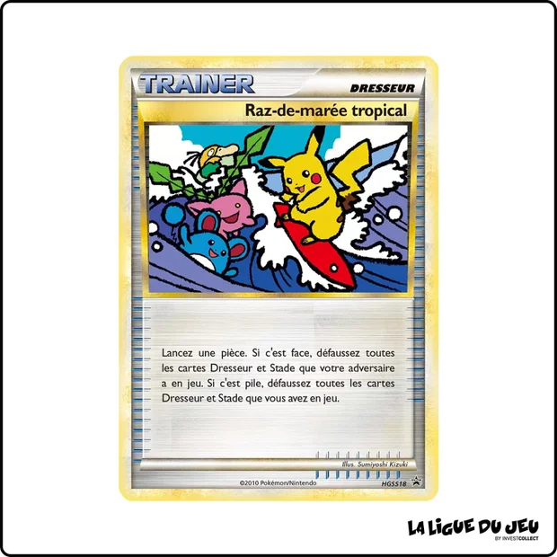 Promo - Pokemon - HeartGold SoulSilver Promo - Raz-de-marée tropical HGSS18