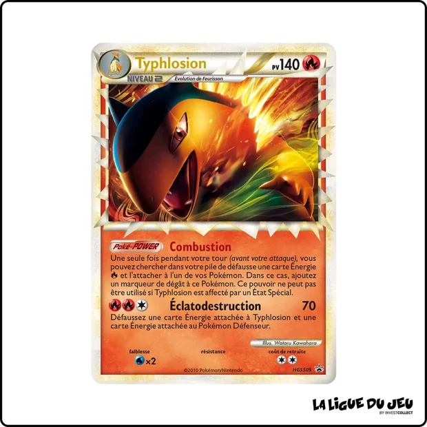 Promo - Pokemon - HeartGold SoulSilver Promo - Typhlosion HGSS09