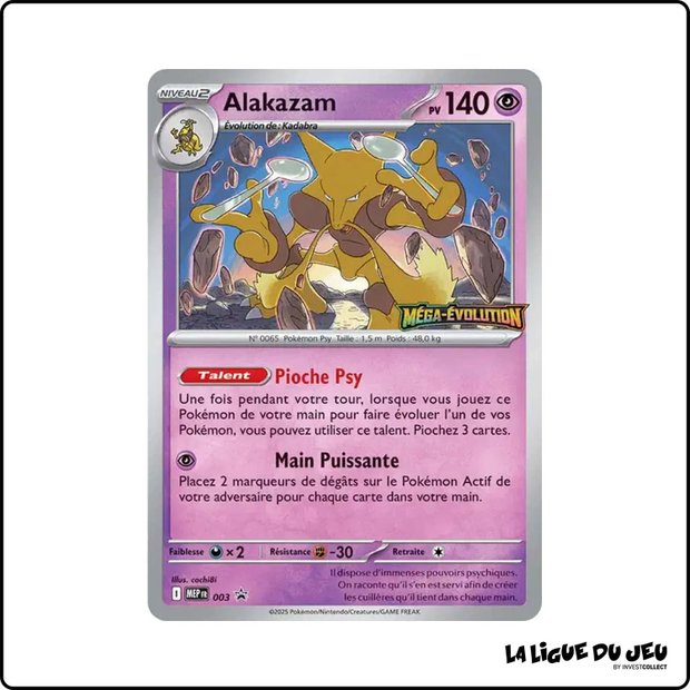 Promo - Pokemon - Méga Évolution Promo - Alakazam MEP003