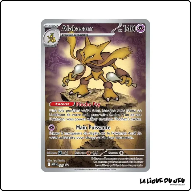 Promo - Pokemon - Méga Évolution Promo - Alakazam MEP009