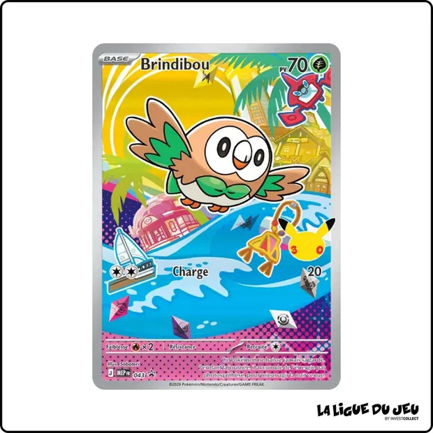 Promo - Pokemon - Méga Évolution Promo - Brindibou MEP043