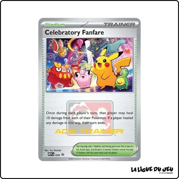 Promo - Pokemon - Méga Évolution Promo - Celebratory Fanfare MEP028