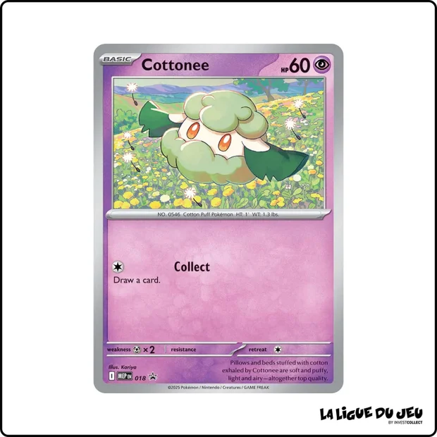 Promo - Pokemon - Méga Évolution Promo - Cottonee MEP018