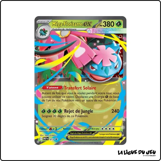 Promo - Pokemon - Méga Évolution Promo - Méga-Florizarre ex MEP013