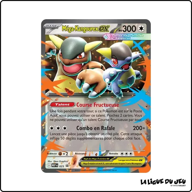 Promo - Pokemon - Méga Évolution Promo - Méga-Kangourex ex MEP025
