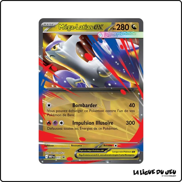 Promo - Pokemon - Méga Évolution Promo - Méga-Latias ex MEP011