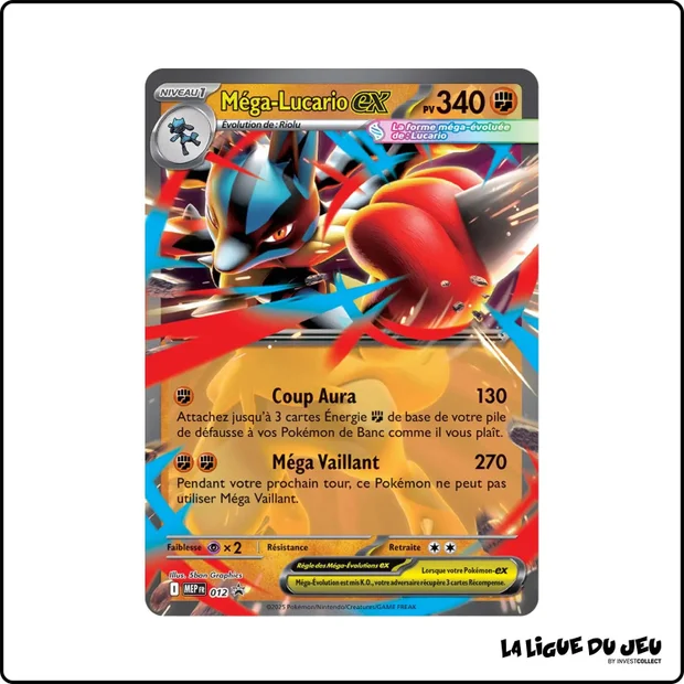Promo - Pokemon - Méga Évolution Promo - Méga-Lucario ex MEP012