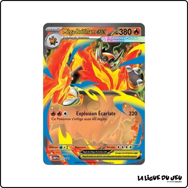 Promo - Pokemon - Méga Évolution Promo - Méga-Roitiflam ex MEP035