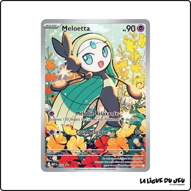 Promo - Pokemon - Méga Évolution Promo - Meloetta MEP026